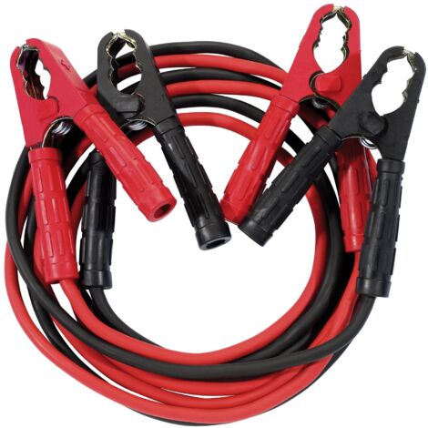 Draper HD Booster Cable - Heavy Duty 25mm x 3m (25mm² Cross-Section) for Automotive Jump Starting and Power Supply
