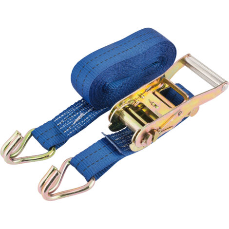 Draper Heavy Duty Ratchet Tie Down Straps (750kg Capacity) – Model 16263 for Secure Cargo Transportation