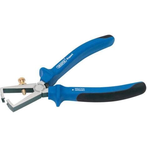 Draper Heavy Duty Soft Grip Wire Stripping Pliers, 150mm - Model 68894
