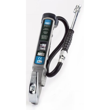Draper Hi-Flo Air Line Inflator with Twin Open-End Connectors and Twin Air Line Gauge (Model 16234)