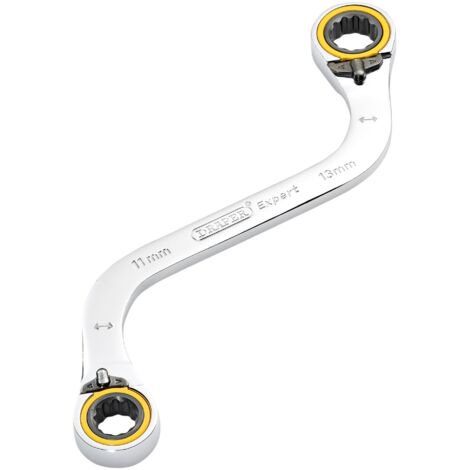 Draper Hi-Torq® 11x13mm S-Ratchet Span with Double Ring S-Shape Design (Model 03943)