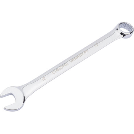 Draper HI-TORQ® 12mm Fully Polished Short Pattern Metric Combination Spanner (Part No. 35193)
