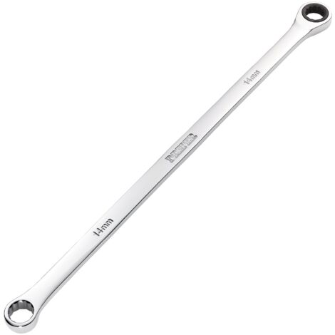 Draper Hi-Torq® 14mm Metric Extra-Long Double Ring Ratchet Spanner (Model 27770)