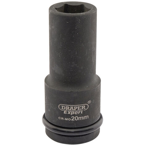 Draper Hi-Torq 20mm Metric Deep Impact Socket for 3/4" Square Drive (Model 05052)