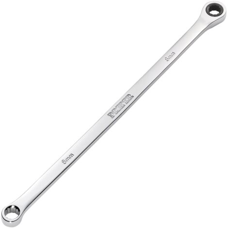 Draper Hi-Torq® 8mm Metric Extra-Long Double Ring Ratchet Spanner (Model 27765)