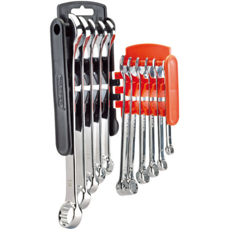 Draper Hi-Torq® Metric Combination Spanner Set, 11-Piece (Orange) - Model 66093