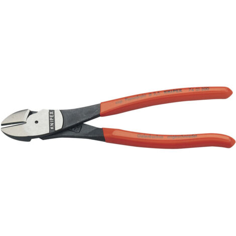 Draper High Leverage 200mm Diagonal Side Cutter (Model 80272) - Precision Pliers for Cutting and Electrical Work