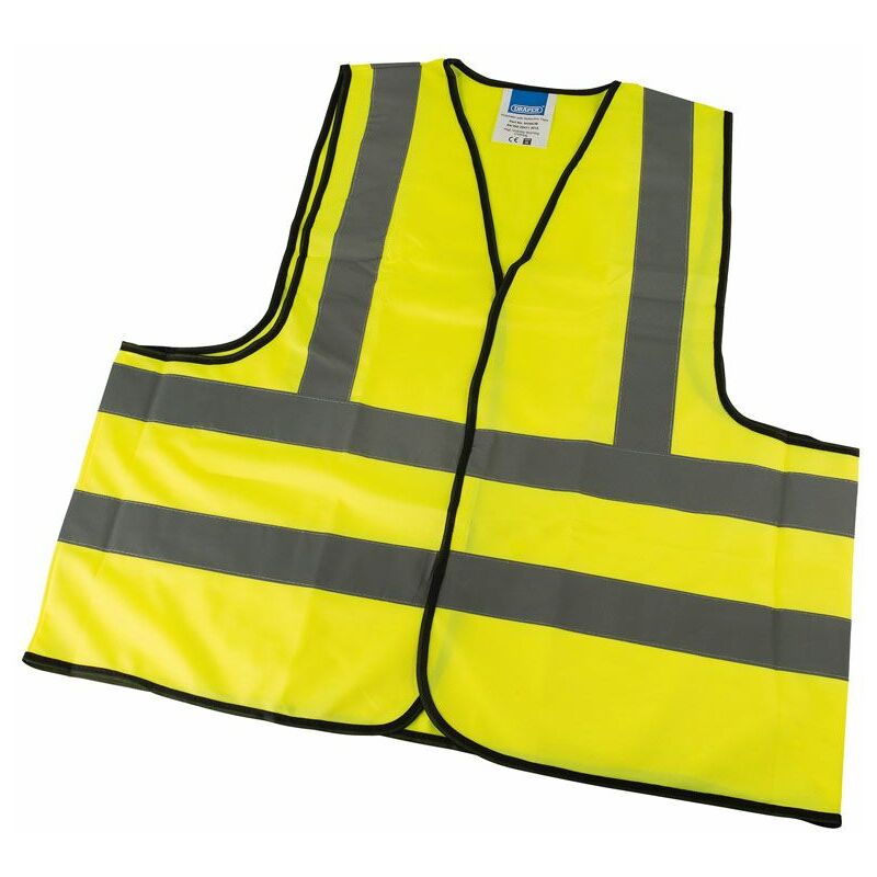 High Visibility Extra Large Traffic Waistcoat to EN471 Class 2L (73742) - Draper