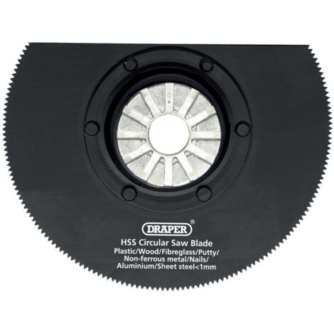 Draper HSS Circular Saw Blade 85mm Dia. x 18tpi (26075)