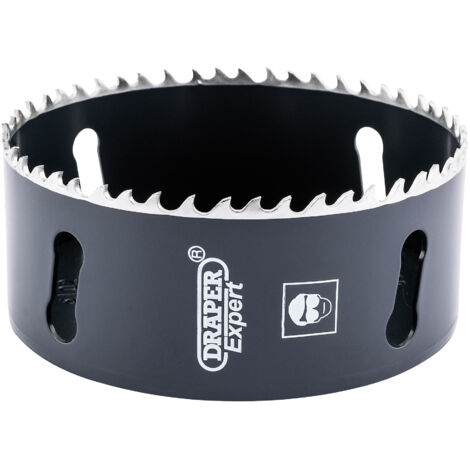 Draper HSS Cobalt Hole Saw 102mm – Heavy-Duty Metal Cutting Tool for Precise Drilling