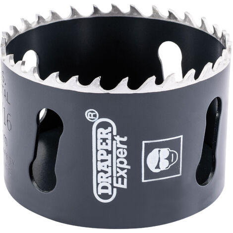 Draper HSS Cobalt Hole Saw Kit – 65mm Diameter for Heavy-Duty Drilling and Cutting Applications