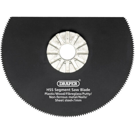 Draper HSS Segment Saw Blade 88mm Dia. x 18tpi (26072)