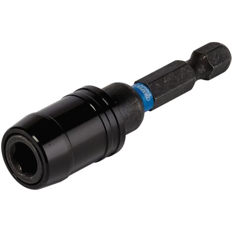 Draper Impact Magnetic Bit Holder with Quick-Release, 60mm Length, 1/4" Hex Shank
