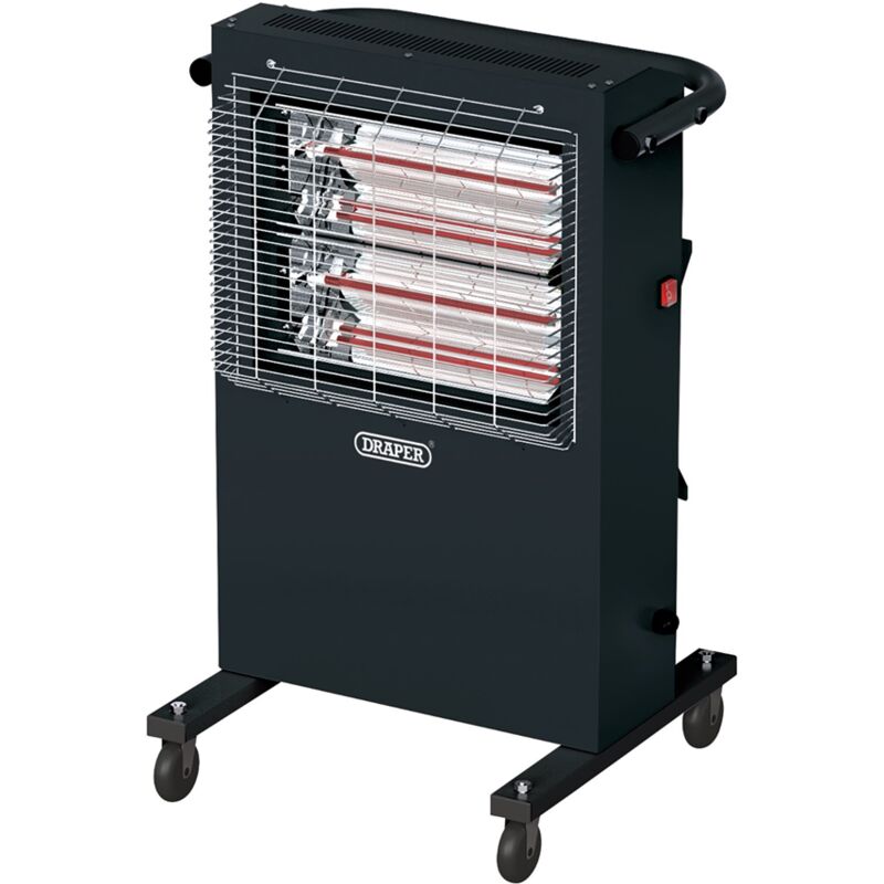 Draper 2.8KW infrared rubyqtz heater 04745 Infrared Cabinet Heater