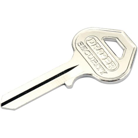 Draper Key Blank for 8307 and 8308 Series Padlocks - 40, 45, 50, 55 and 65mm (65713)