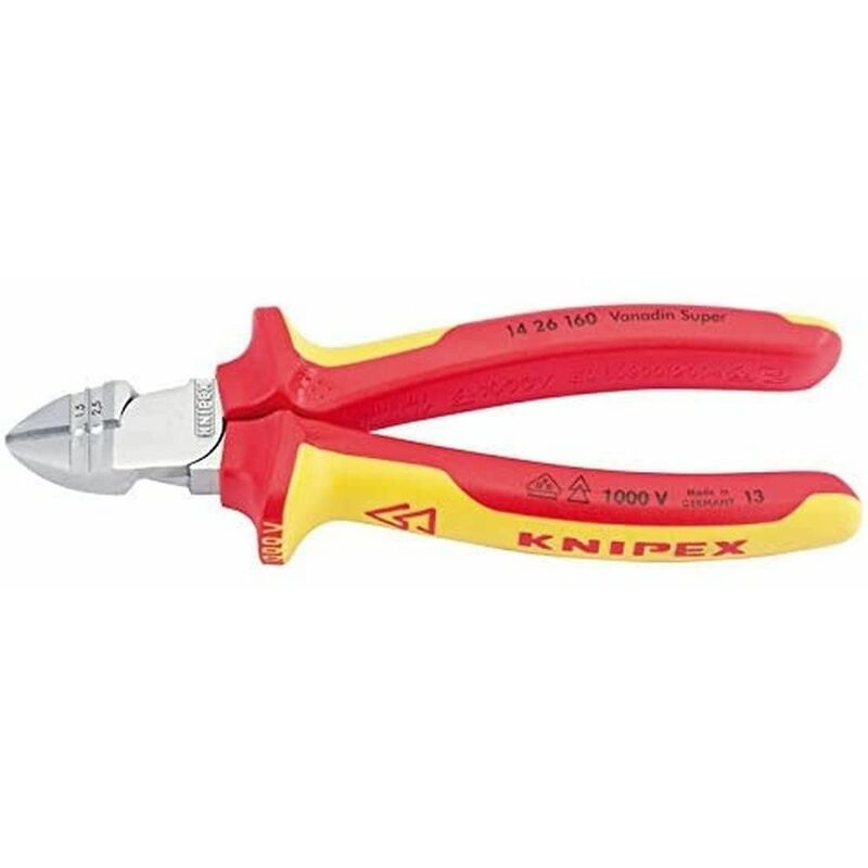 Knipex VDE Fully Insulated Diagonal Wire Strippers and Cutters (34055)