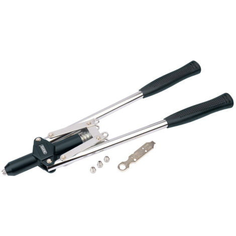 Draper Long Arm Riveter – 460mm (18-inch) Heavy-Duty Riveting Tool with Extended Reach, Model 27844
