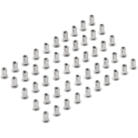 Draper M4 x 50mm Zinc-Plated Threaded Insert (Rivnut) for Durable Fastening Applications