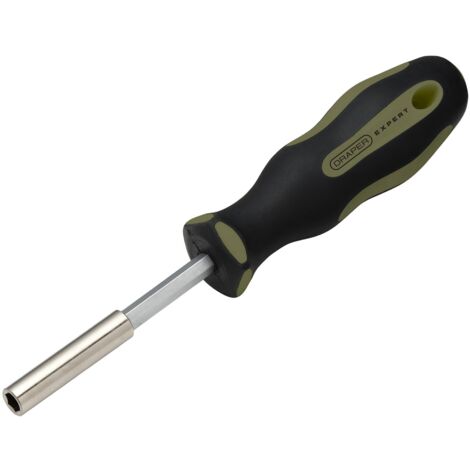Draper Magnetic Bit Driver with 1/4" Hex Shank for Secure and Convenient Fastening