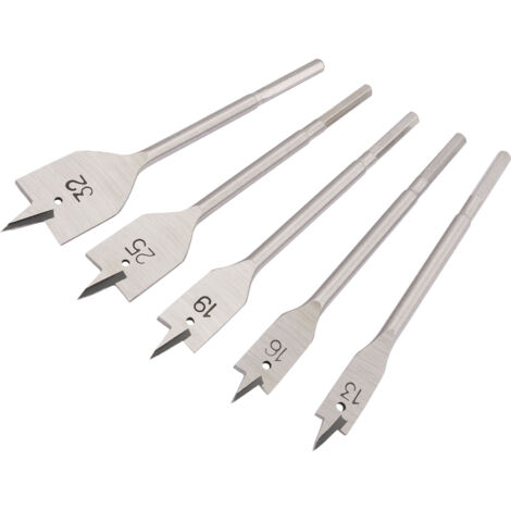Draper Metric Flat Wood Bit Set (5 Piece) (84451)