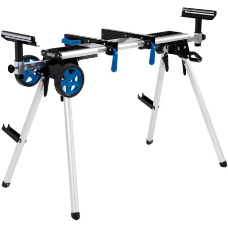 Draper Mobile and Extendable Mitre Saw Stand – 1.68M Length, Model 90249