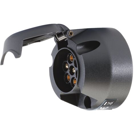 Draper N-Type 12V 7-Pin Towing Socket (Model 99669) - Durable Plastic Connector for Vehicle Towing Applications
