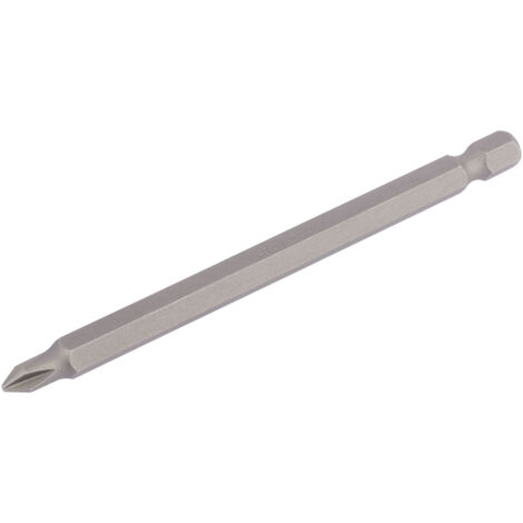 Draper No.1 1/4" Hex Cross Slot Insert Bit, 100mm Length, Model 64364