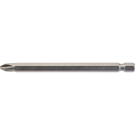 Draper No.2 1/4 Hex. Cross Slot Insert Bit 100mm Long x 1 (64365)