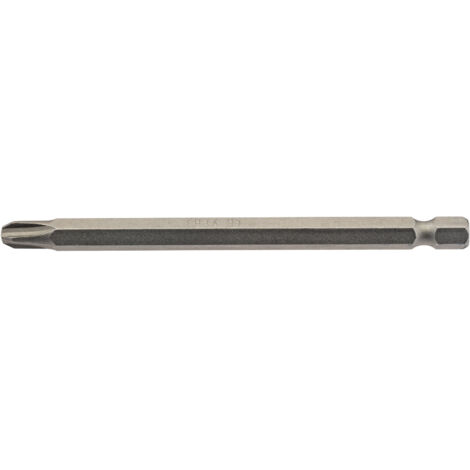 Draper No.3 1/4 Hex. Cross Slot Insert Bit 100mm Long x 1 (64366)