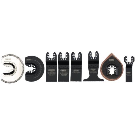 Draper OMT 8-Piece Oscillating Multi-Tool Blade Set with Ceramic Blades (Model 70480)