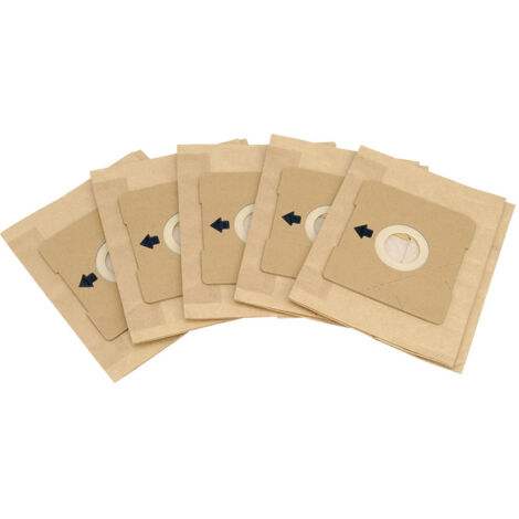 Draper Pack of Five Dust Bags for VC1600 (12394)