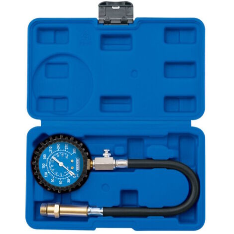 Draper Petrol Engine Compression Tester 14mm & 18mm Kit in Case CTEP1 35880