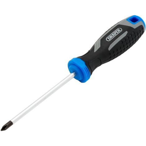 Draper PH1X100MM Philips Soft Grip Screwdriver - Precision Phillips Head Hand Tool