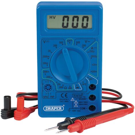 Draper Pocket Digital Multimeter Model 68476 – Compact, Accurate Electrical Testing Tool