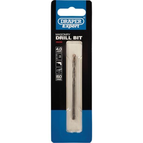 Draper Punta per trapano professionale, per muratura, codice articolo MD12PB, blu, DRA39259