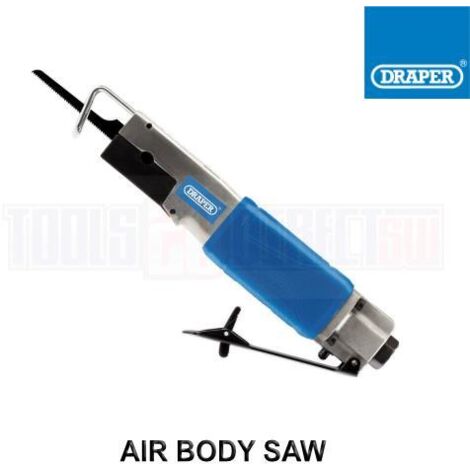 Draper Reciprocating Air Body Saw with Exhaust Panel, Suitable for Sill and Chassis Bodywork Repair (Model 70833)
