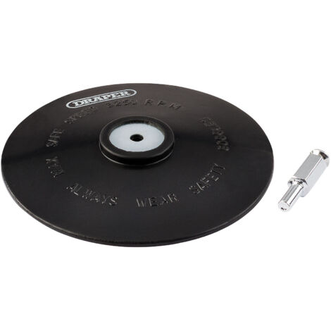 Draper Rubber Backing Disc (125mm) (83815)