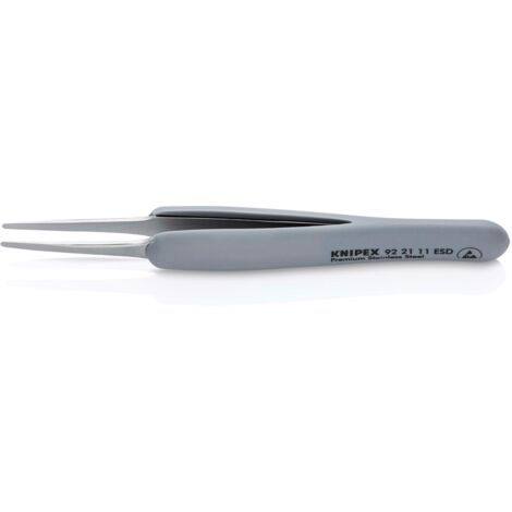 Draper RUBBER TWEEZERS ESD S/STEEL 13195 13195 ESD Precision Tweezers with rubber handles ESD