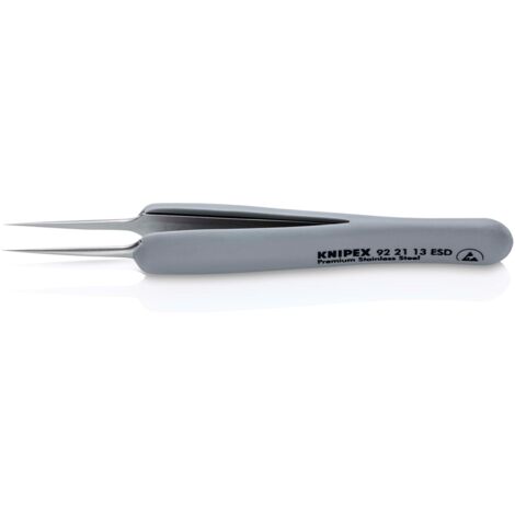 Draper RUBBER TWEEZERS ESD S/STEEL 13197 13197 ESD Precision Tweezers with rubber handles ESD