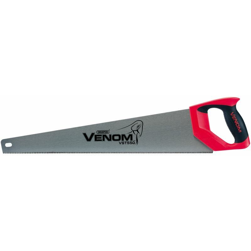 Draper Second Fix Draper Venom&174 Triple Ground 550mm Handsaw (82204)