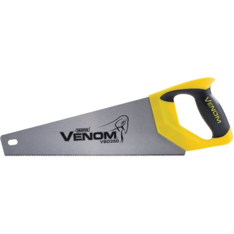 Draper Second Fix Draper Venom&174 Double Ground 350mm Tool Box Saw (80874)