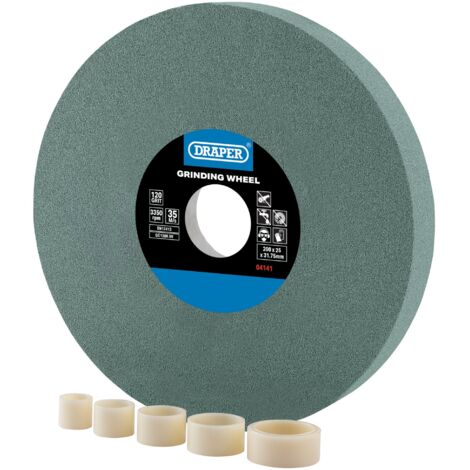 Draper Silicon Carbide Bench Grinding Wheel 200x25mm, 120G, Model S 04141