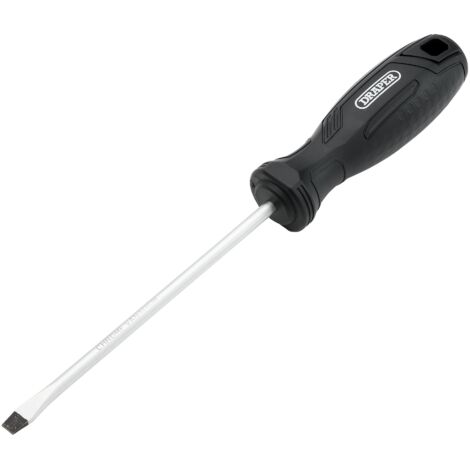 Draper SL5.5X125MM Slotted Screwdriver with Hard Grip Handle