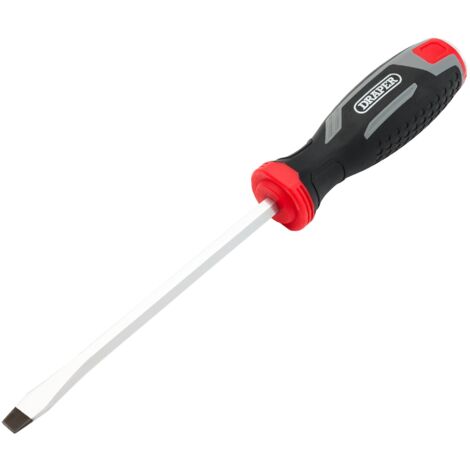 Draper SL8X150MM Slotted Pound-Through Soft Grip Screwdriver