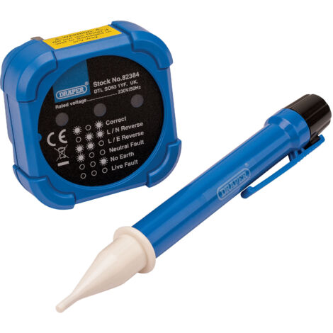 Draper Socket and Voltage Testers (600V) (82384)