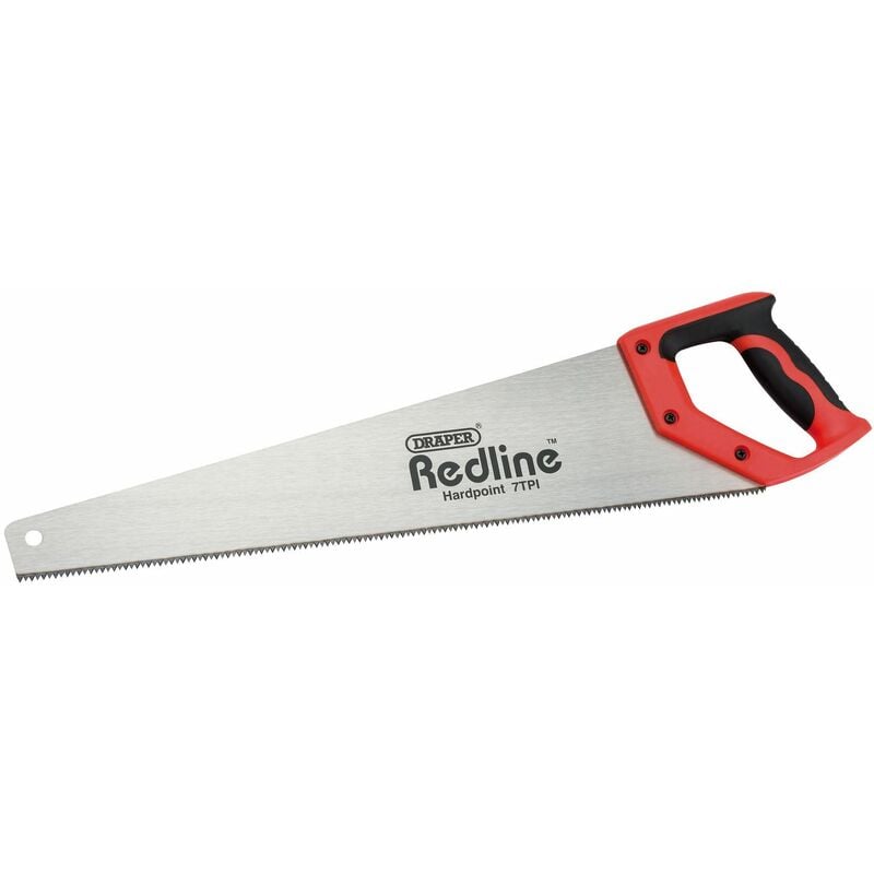 Draper Tools - Draper Soft Grip Hardpoint Handsaw (500mm) (80211)