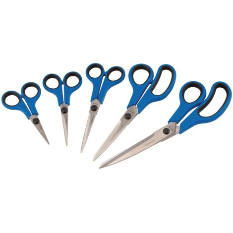Draper Soft Grip Household Scissor Set (5 Piece) (75552)