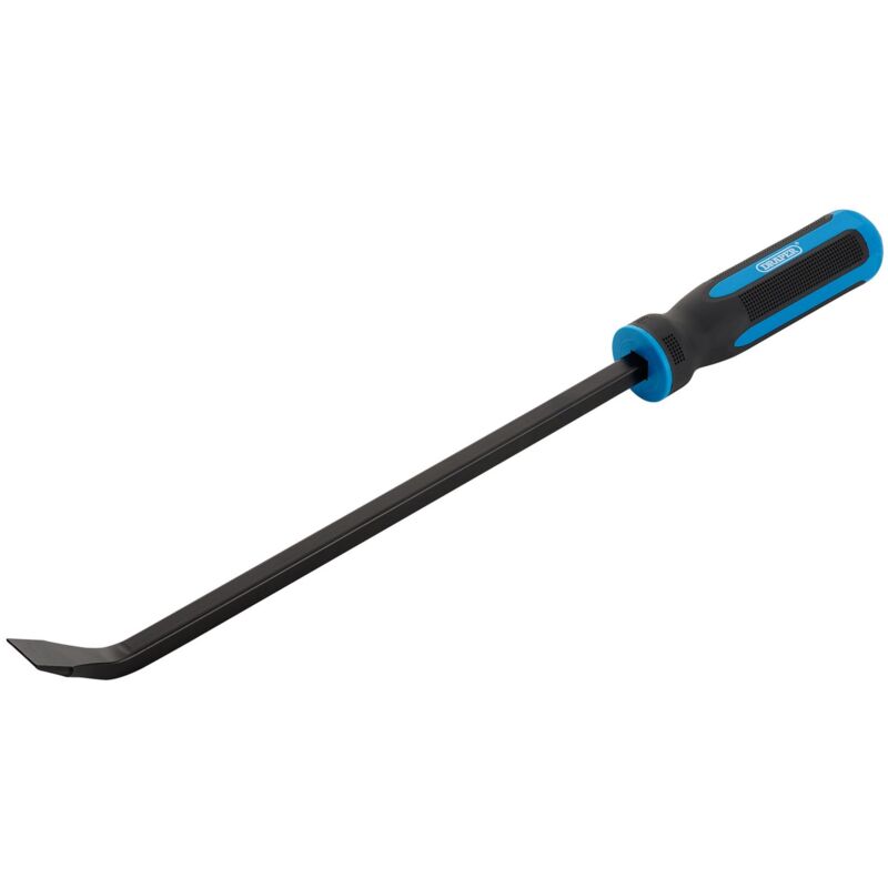 Draper SoftGrip 18-Inch (450mm) Pry Bar with Ergonomic Soft Grip for Heavy-Duty Demolition and Leveraging Tasks