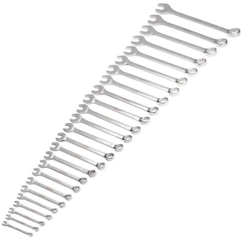 Draper Spanner Set Combination Wrench 25pc Metric Ring 6-32mm 12 Point 97918