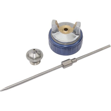 Draper Spare 1.7mm Nozzle, Needle and Cap Set for Spray Guns 09706 and 09707 (13844)